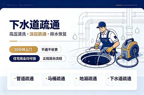 六盘水下水道疏通